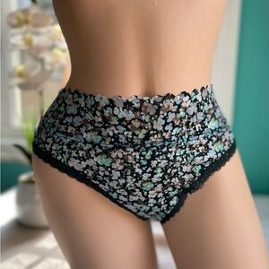 Victoria's Secret XL Extra Large Floral Lace Hiphugger Hipster Panty Panties